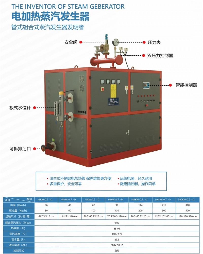 西宁蒸汽发生器 西宁蒸汽发生器
